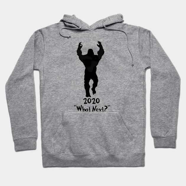 2020 squatchy says "what Next" Hoodie by Native Graffix